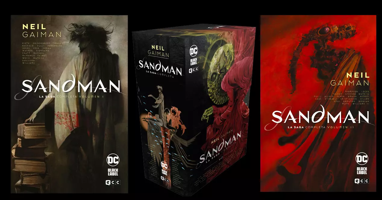 Combien de bandes dessinées la saga Sandman compte-t-elle? 3 collection sandman.jpg