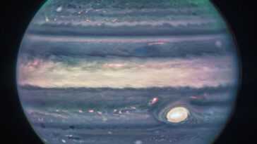 Les aurores de Jupiter, de minuscules lunes présentées dans les dernières images du télescope Webb 24 Les Aurores De Jupiter, De Minuscules Lunes Présentées Dans Les