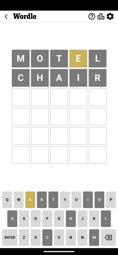 1661361912 854 Wordle est maintenant disponible pour jouer via lapplication de mots