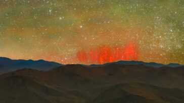 Des esprits rouges spectaculaires illuminent le désert du Chili : quels sont ces phénomènes incroyables 5 Des Esprits Rouges Spectaculaires Illuminent Le Désert Du Chili :