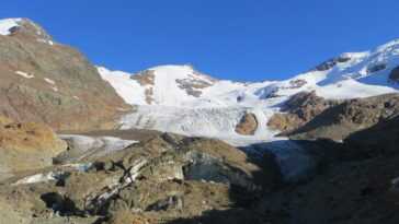 Le grand glacier Forni souffre, a perdu 400 mètres en 10 ans : les experts inquiets 26 Le Grand Glacier Forni Souffre, A Perdu 400 Mètres En