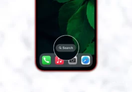 How to Remove the Home Screen Search Button in iOS 16