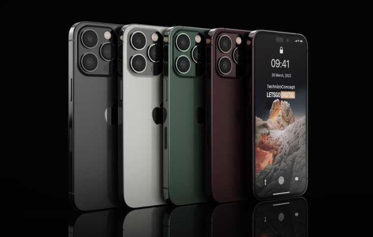 La dernière fuite d'Apple iPhone 14 montre une refonte et de nouvelles couleurs 1 La Dernière Fuite D'apple Iphone 14 Montre Une Refonte Et