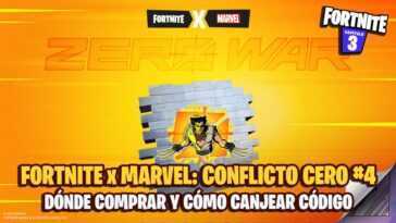 Fortnite X Marvel: Zero Conflict #4 Où Acheter La