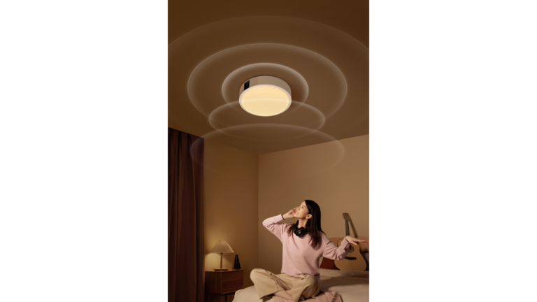 Xgimi Magic Lamp : projecteur, système de sonorisation et lampe en un 5 Son via la lampe Xgimi Maic