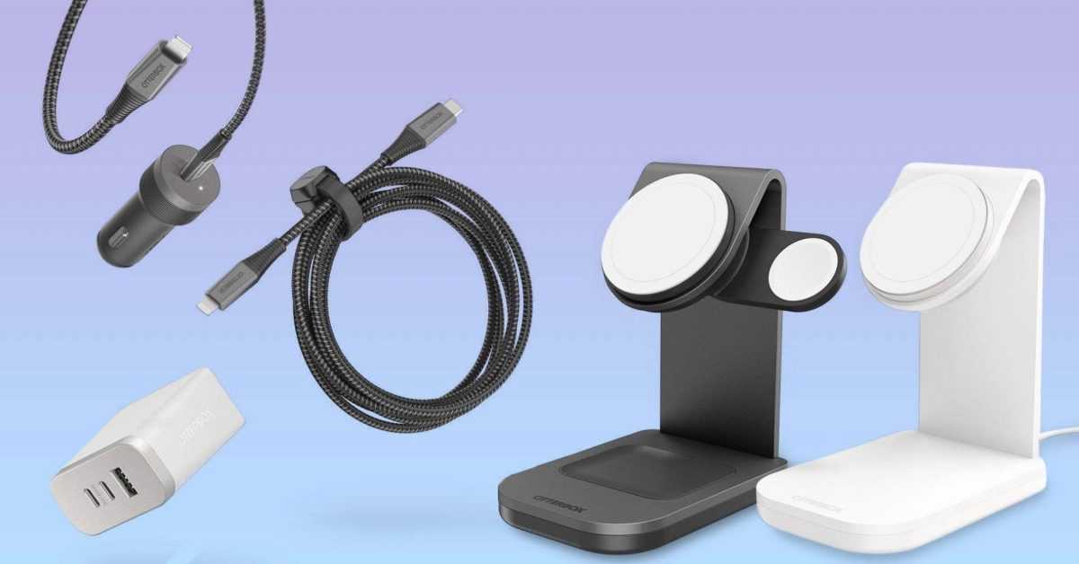 OtterBox lance de nouveaux chargeurs MagSafe duo et trio pour iPhone, Apple Watch, AirPods, etc.