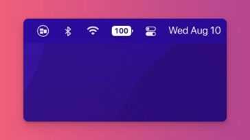 Cette application apporte l'icône de pourcentage de batterie iOS 16 à votre MacBook