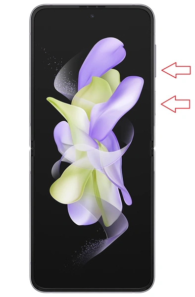 Comment faire une capture d'écran sur Samsung Galaxy Z Flip 4 (avec une longue capture d'écran) 2 Capture d'écran sur Galaxy Z Flip 4