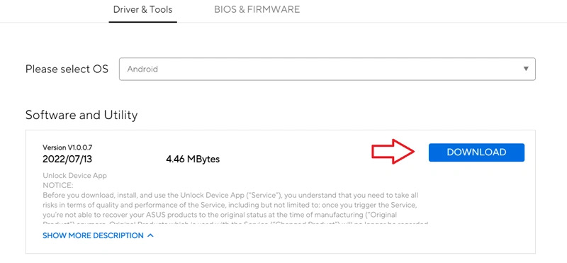 Comment rooter Asus Zenfone 9 et déverrouiller le chargeur de démarrage 2 Déverrouiller le chargeur de démarrage Zenfone 9