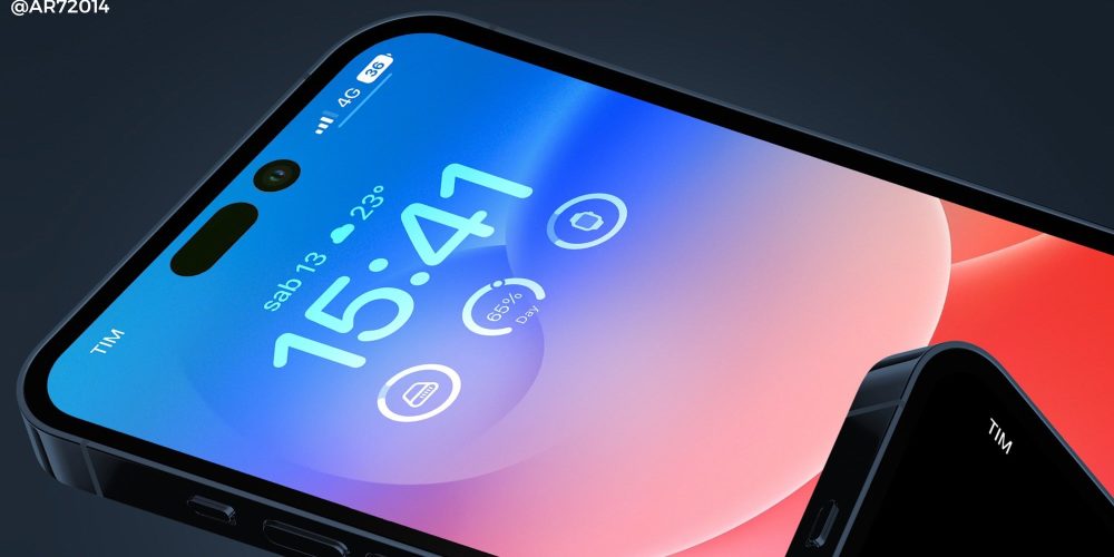 Concept : l'iPhone 14 Pro sous iOS 16 ressemblera probablement à ceci iphone-14-pro-concept-Netcostmac-2
