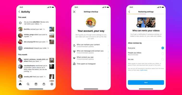 Instagram limitera désormais par défaut les contenus encore plus sensibles pour les adolescents 1 Instagram limitera désormais par défaut les contenus encore plus sensibles pour les adolescents