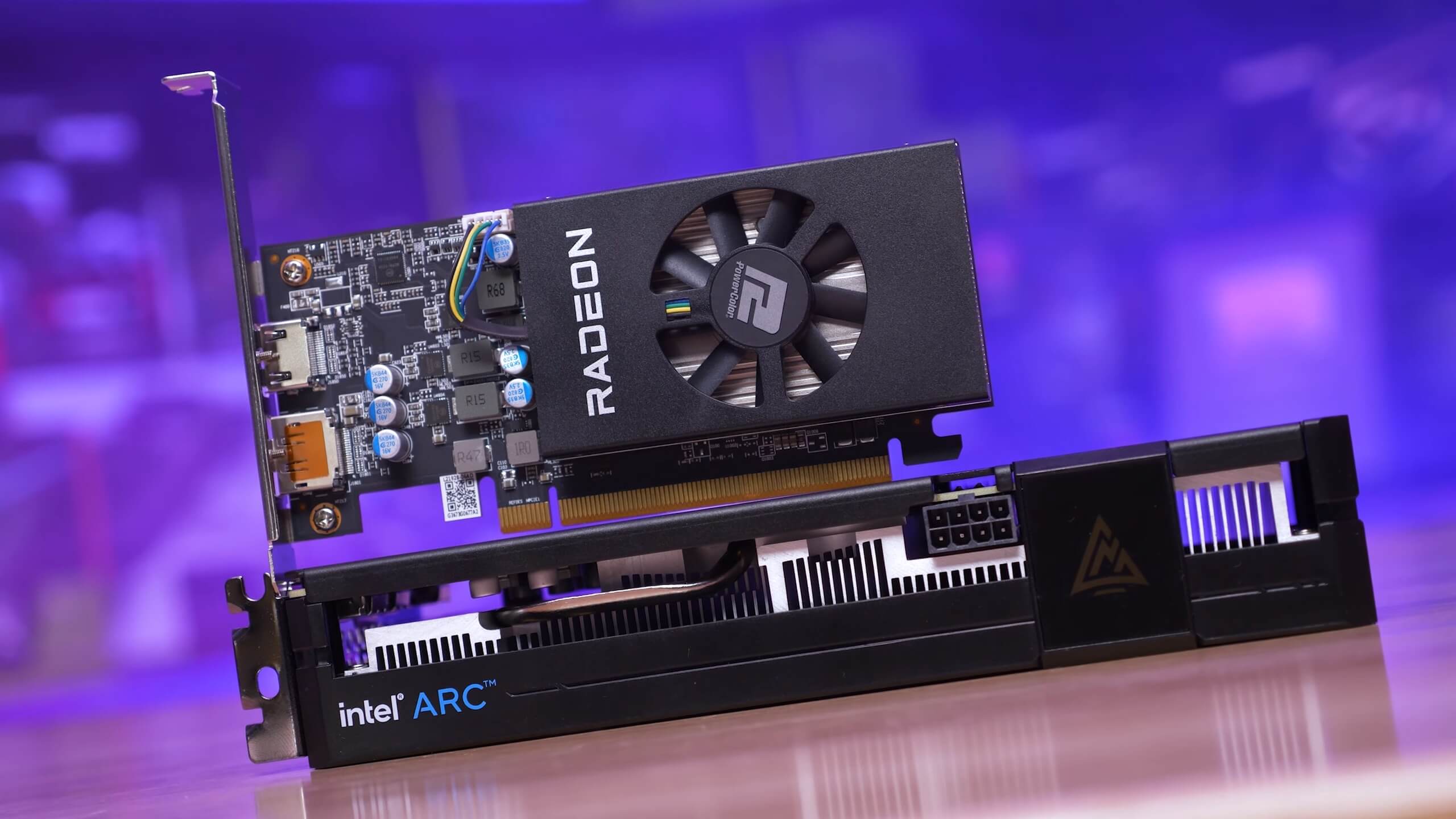 Intel Arc 3 A380 contre AMD Radeon RX 6400 : 51 points de repère du jeu 2 Intel Arc 3 A380 contre AMD Radeon RX 6400 51
