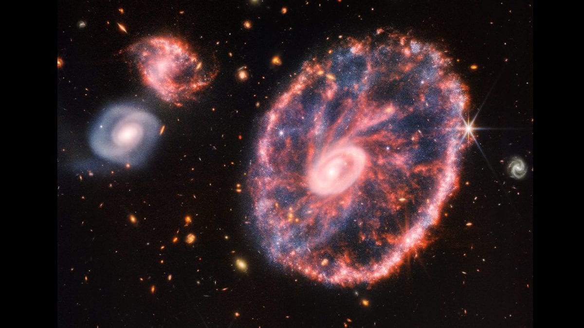 La Wagon Wheel Galaxy immortalisée par James Webb est magnifique, avec des détails inédits 2 Crédit : NASA, ESA, ASC, STScI