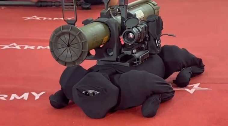 Le chien ninja robot russe porteur de lance-roquettes a probablement été acheté à Alibaba 1 Le Chien Ninja Robot Russe Porteur De Lance Roquettes A Probablement