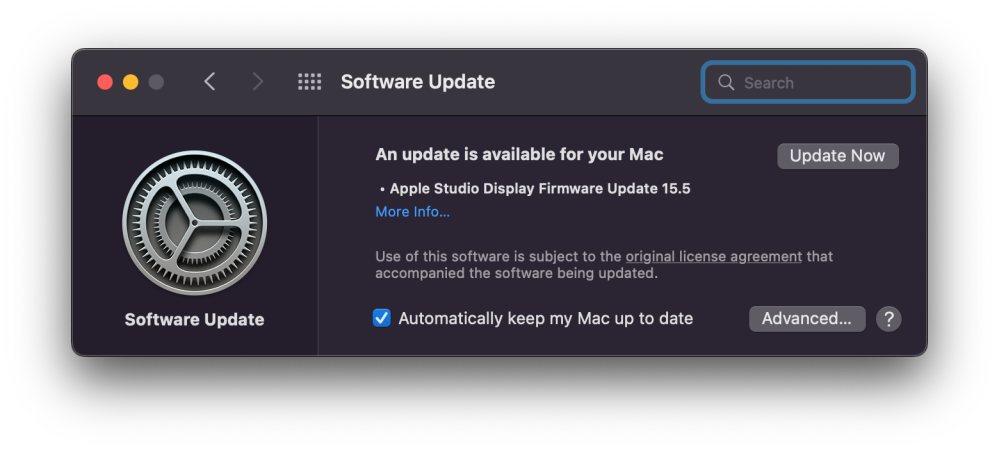 Le firmware 15.5 d'Apple Studio Display tombe au milieu des plaintes concernant les problèmes de haut-parleurs Mise à jour du micrologiciel Studio Display