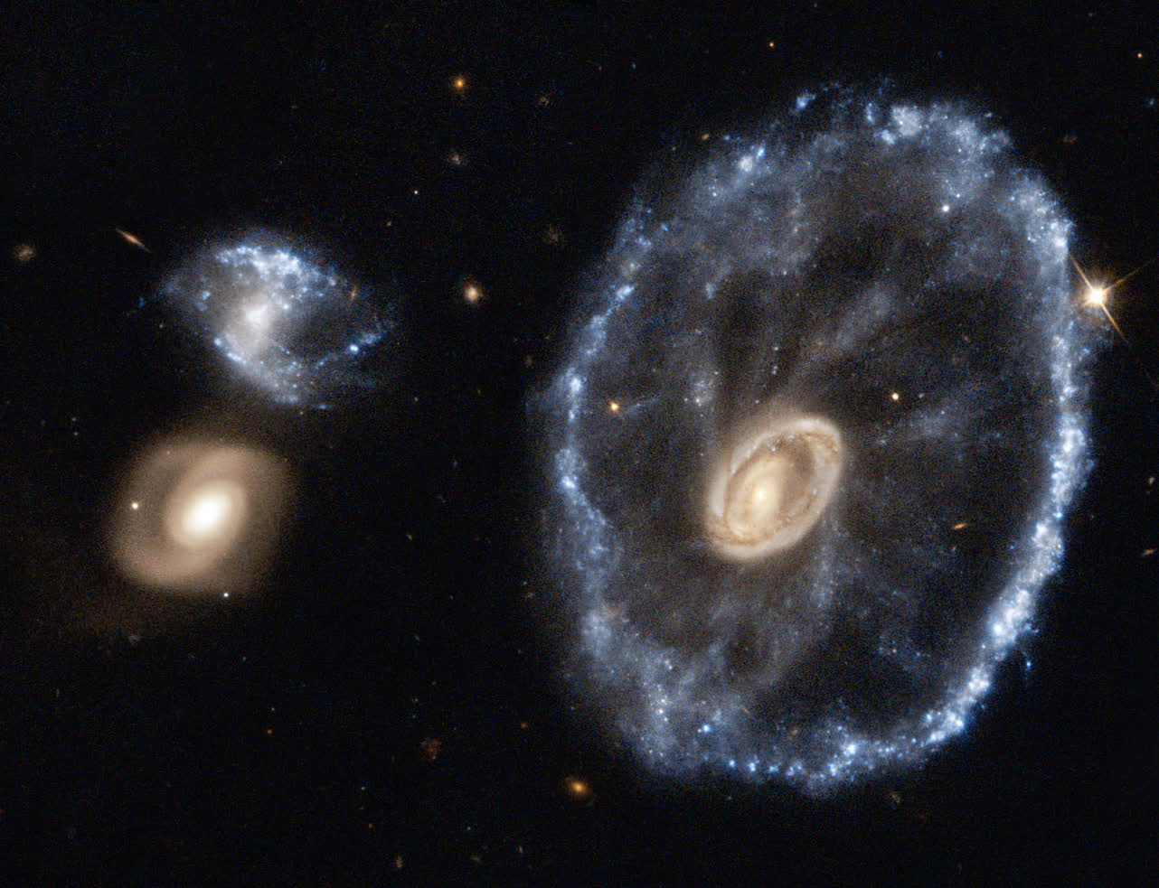 Le télescope spatial James Webb se concentre sur la galaxie Cartwheel 2 Le telescope spatial James Webb se concentre sur la