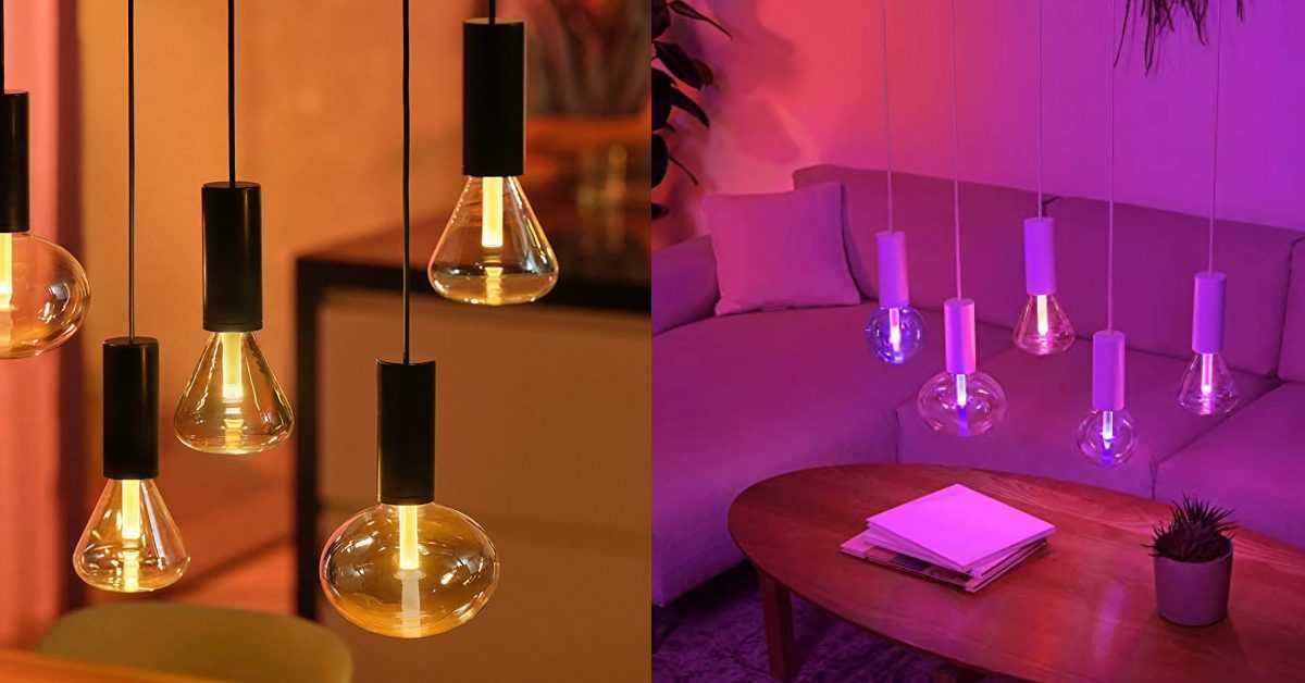 Les nouvelles ampoules Philips Hue 'Lightguide' fuient avec un design intelligent de style bâton lumineux