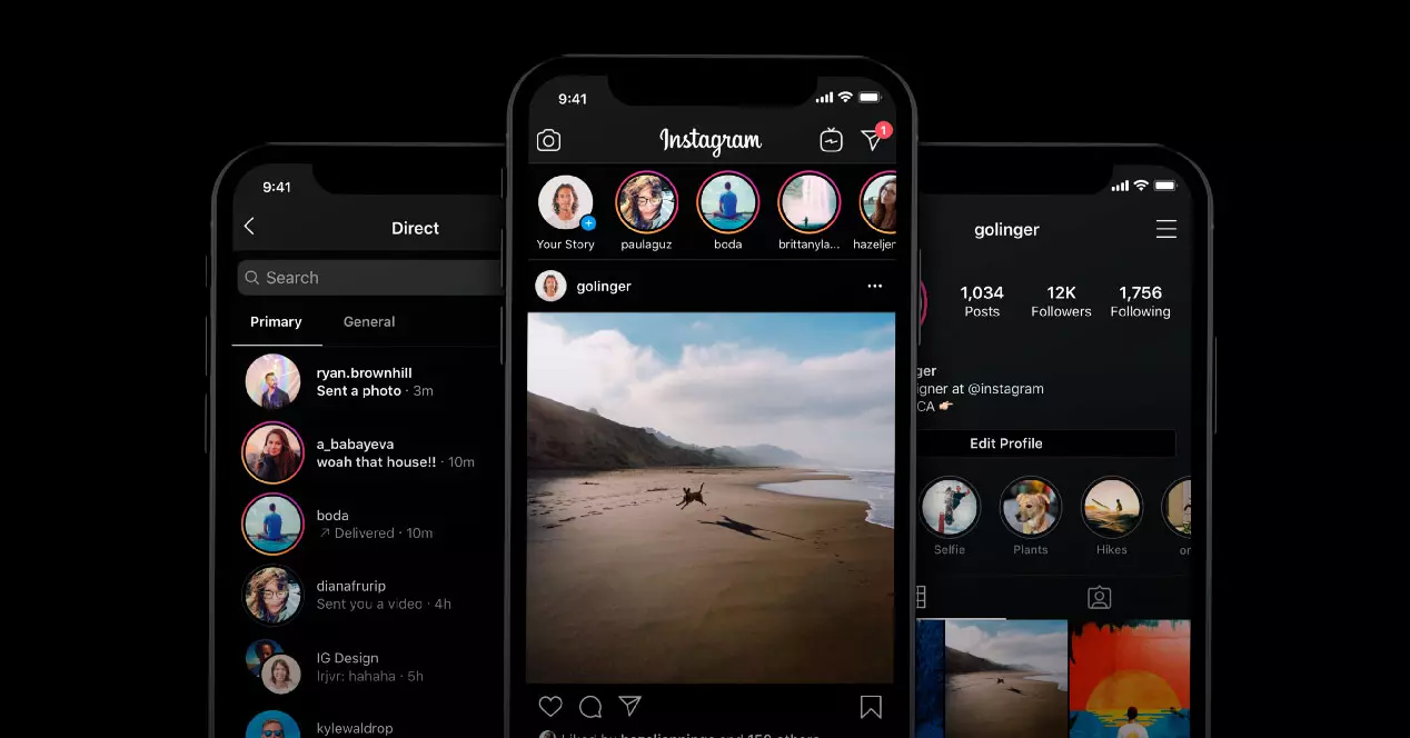 Mode sombre sur Instagram : comment l'activer et le désactiver 2 instagram sombre iphone.jpg