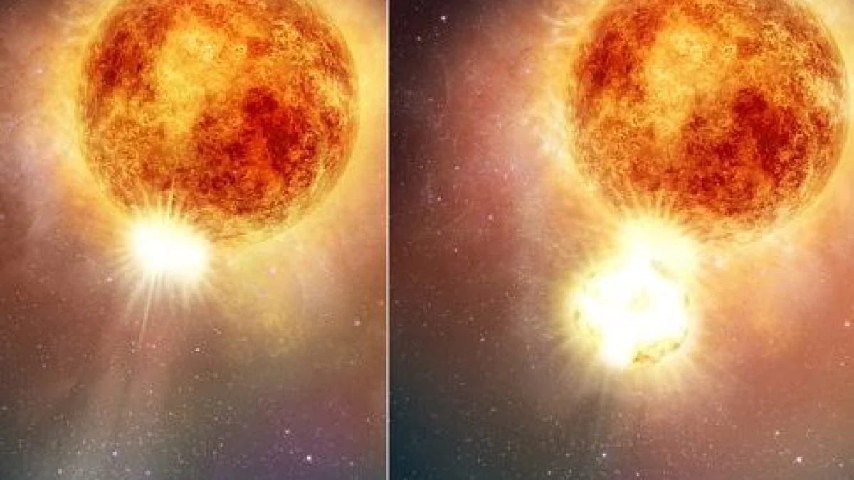 On sait enfin pourquoi l'étoile Bételgeuse s'est mystérieusement assombrie 2 On sait enfin pourquoi letoile Betelgeuse sest mysterieusement assombrie