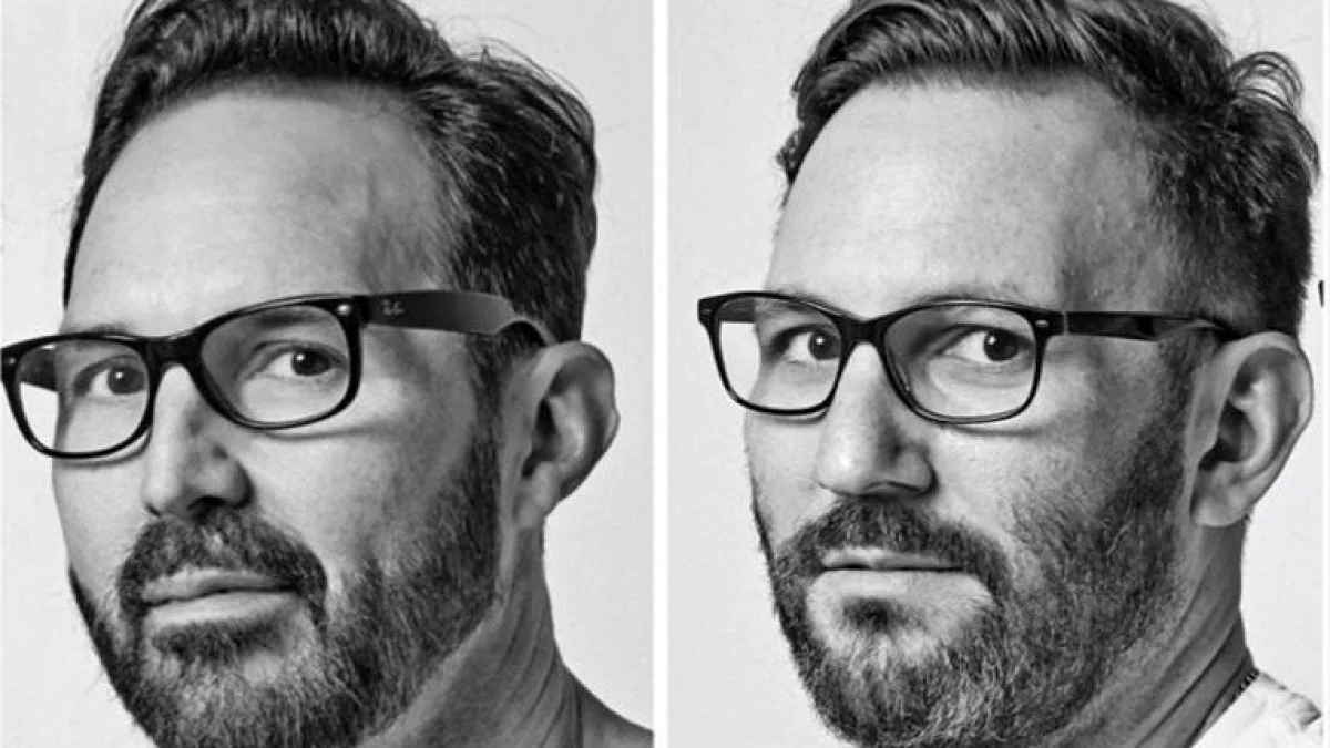 Peut-être que nous avons tous un sosie qui partage plus avec nous que nous ne le pensons 2 Charlie Chasen et Michael Malone, une paire de sosies ayant participé à l'étude / Crédit : François Brunelle