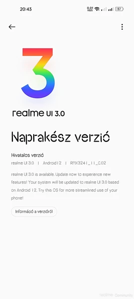 Realme 8 5G et Narzo 30 5G reçoivent la mise à jour Android 12 2 mise à jour realme 8 5g android 12
