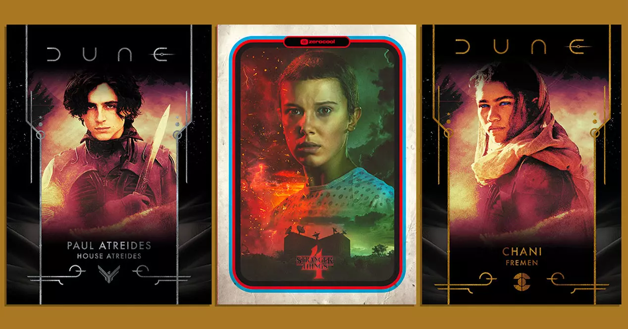 Stranger Things & Dune : ce seront les cartes que les fans voudront collectionner 2 Cartes à collectionner ST et Dune.
