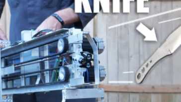 Un ingénieur de YouTube construit un pistolet de lancer de couteau incroyablement précis 7 Un Ingénieur De Youtube Construit Un Pistolet De Lancer De