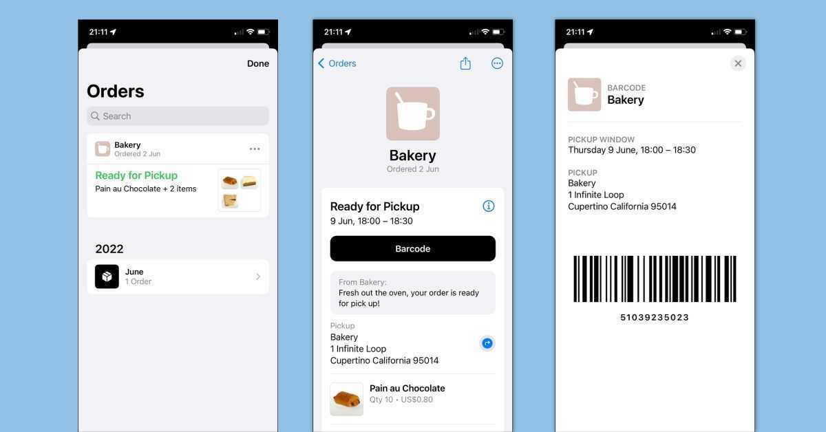 Voici comment les livraisons et le suivi des commandes fonctionneront dans l'application iOS 16 Wallet