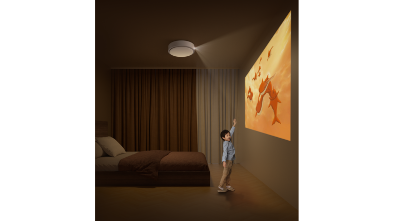 Xgimi Magic Lamp : projecteur, système de sonorisation et lampe en un 3 Décalage vertical de l'image de la lampe magique Xgimi