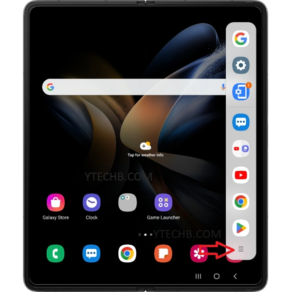 Comment diviser l'écran sur Galaxy Z Fold 4