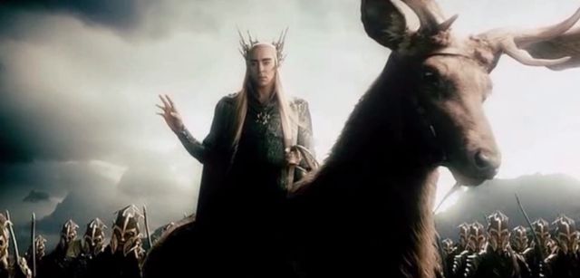 Roi Thranduil Elfes Sylvains Les Anneaux de Pouvoir