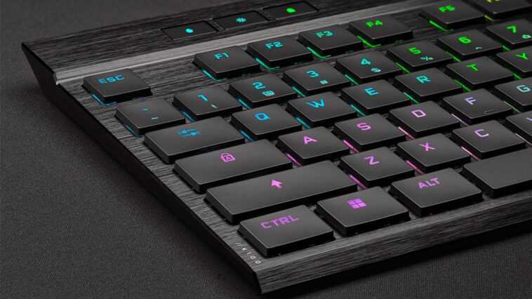 Corsair présente son nouveau K100 AIR, un clavier mécanique ultra fin pour les gamers les plus exigeants 1 Corsair Présente Son Nouveau K100 Air, Un Clavier Mécanique Ultra