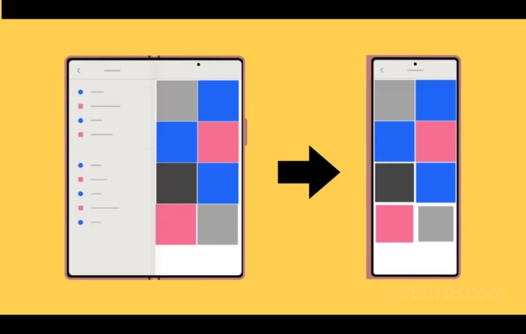 Comment continuer les applications sur l'écran de couverture sur Samsung Galaxy Z Fold 4 1 How to Continue Apps on Cover Screen on Samsung Galaxy Z Fold 4