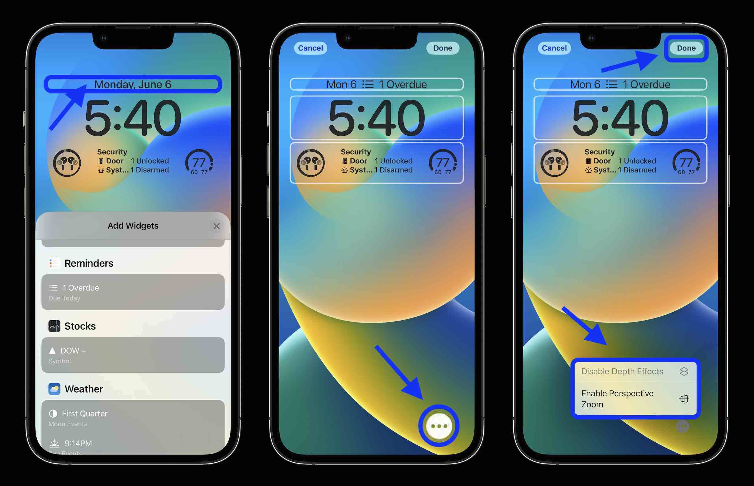 Écran de verrouillage iOS 16 : comment personnaliser l'iPhone avec des