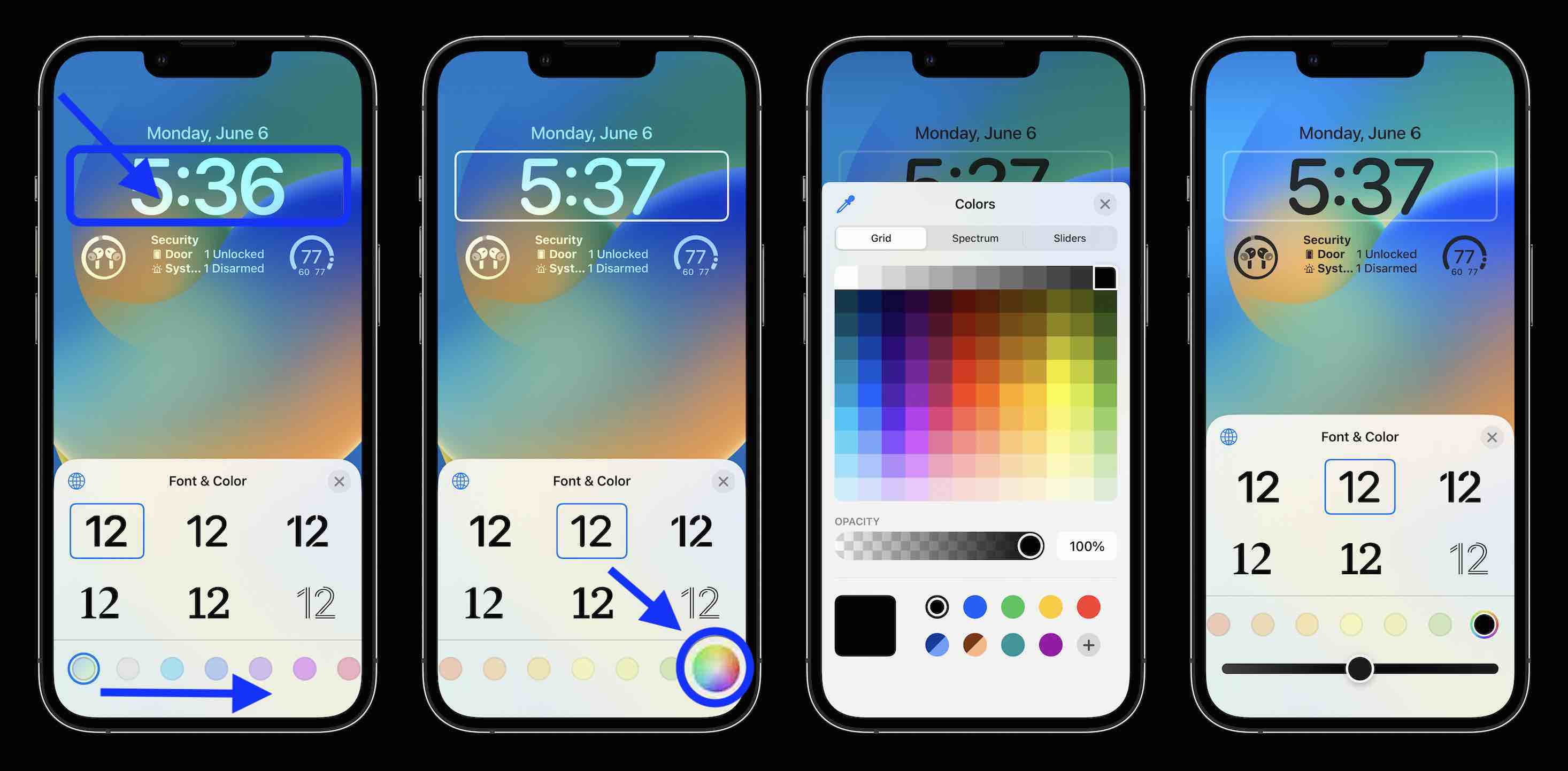 Écran de verrouillage iOS 16 : comment personnaliser l'iPhone avec des widgets, des polices et des photos Écran de verrouillage iPhone personnalisé