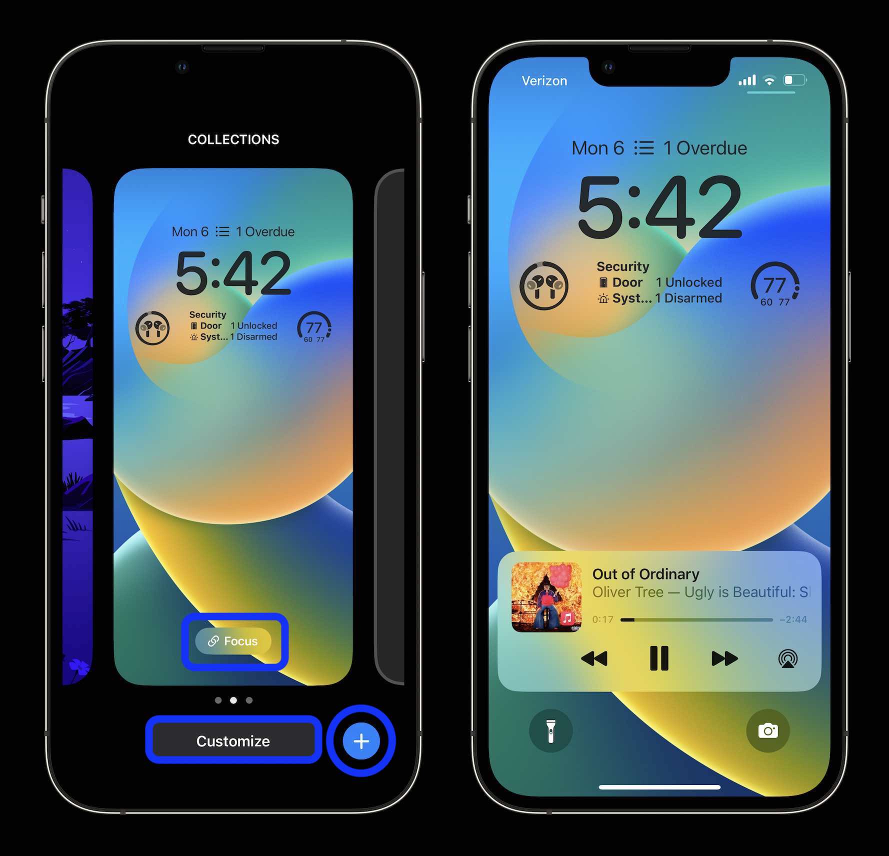 iOS 16 Lock Screen: How to customize iPhone with widgets, fonts, photos 1663011209 316 Ecran de verrouillage iOS 16 comment personnaliser liPhone avec des