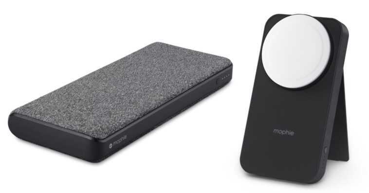 mophie lance le nouveau support de batterie portable MagSafe aux côtés de powerstation pro XL et plus encore 1 mophie lance le nouveau support de banque d'alimentation MagSafe aux côtés de powerstation pro XL et plus encore
