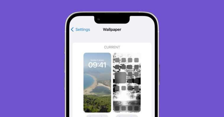 iOS 16 : Comment définir un fond d'écran différent pour l'écran d'accueil et l'écran de verrouillage de l'iPhone 1 iOS 16 : Comment définir un fond d'écran différent pour l'écran d'accueil et l'écran de verrouillage de l'iPhone