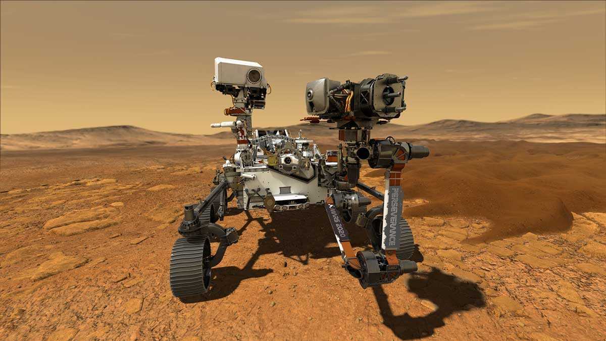 Possibles "signes De Vie" Sur Mars : Le Rover Perseverance