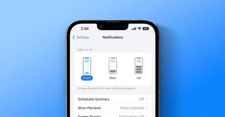 Notifications iOS 16 : trois façons de modifier le nouveau design 1 Notifications iOS 16 : trois façons de modifier le nouveau design