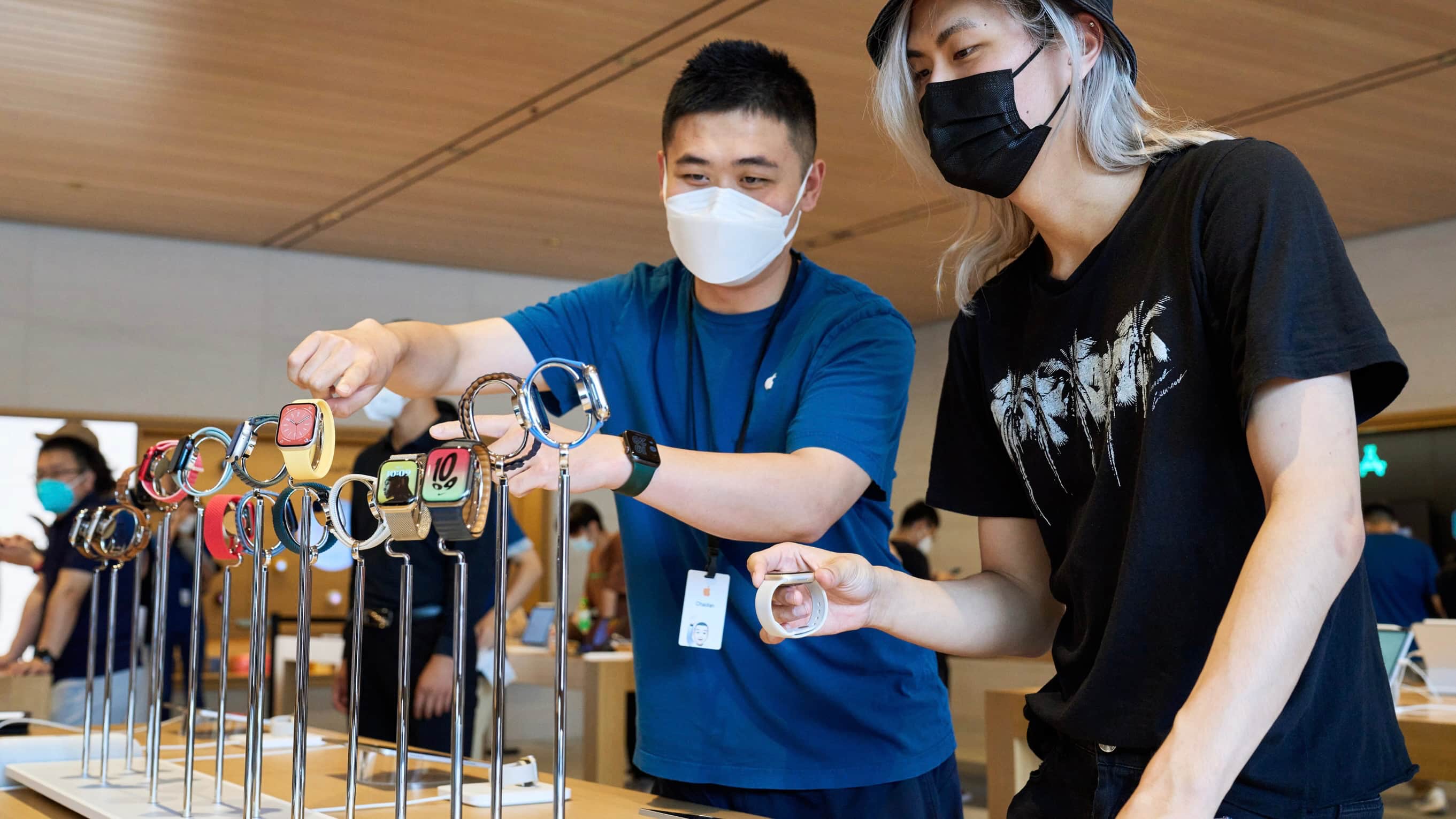 1663443308 285 Les Apple Stores adoptent liPhone 14 Pro avec de nouvelles
