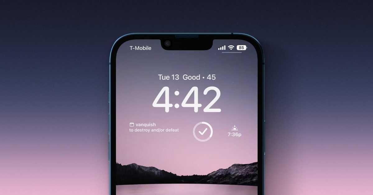Ces applications iOS 16 prennent en charge les nouveaux widgets de l'écran de verrouillage
