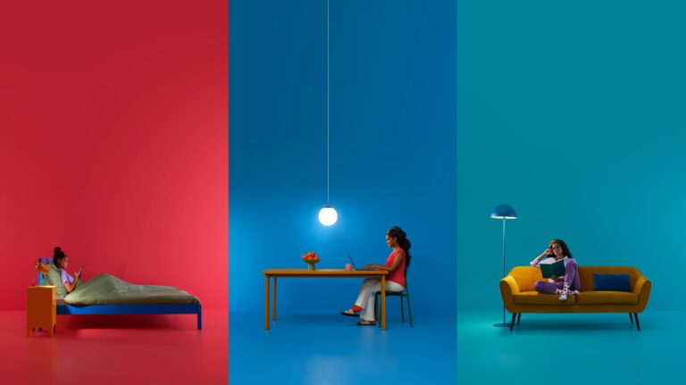 WiZ Spacesense : les lampes LED éliminent le besoin de détecteurs de mouvement 4 La nouvelle application ajoute également d'autres améliorations, notamment des raccourcis pour une sélection rapide des scènes d'éclairage. (Photo : Signifier)