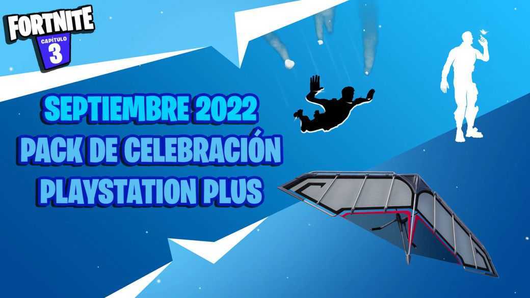 Fortnite : pack de célébration PS Plus septembre 2022 ; comment le
