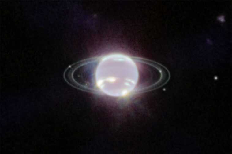 Le télescope spatial James Webb montre Neptune et ses anneaux comme jamais vus auparavant 1 Le Télescope Spatial James Webb Montre Neptune Et Ses Anneaux