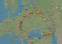 Evasion de Moscou : le timelapse des avions quittant la Russie en ces heures 48 Evasion De Moscou : Le Timelapse Des Avions Quittant La