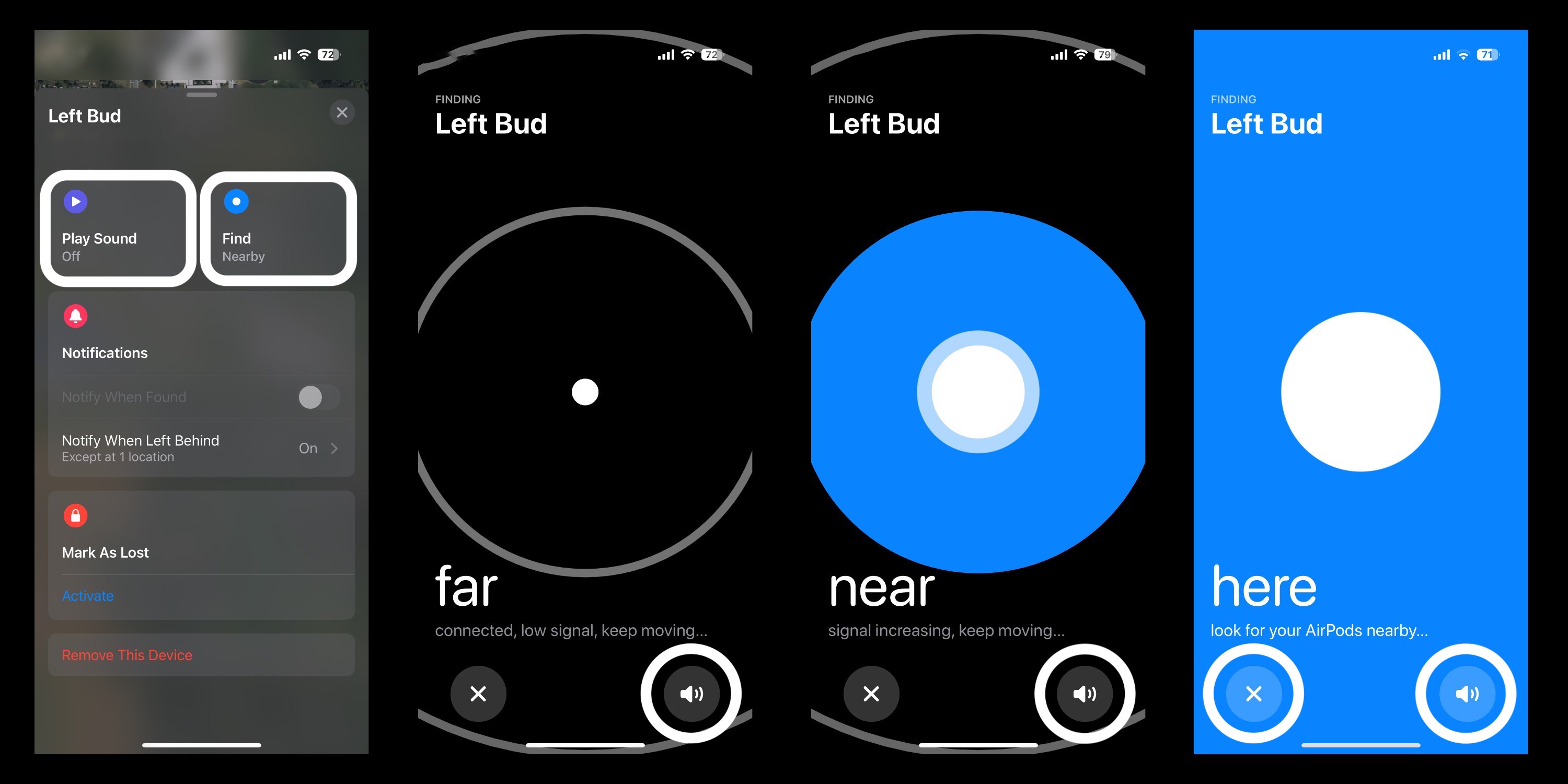 Comment trouver les AirPods Pro 2 avec le nouveau haut-parleur de suivi précis et de charge de l'application Find My Comment trouver AirPod Pro 2 avec Find My app 1