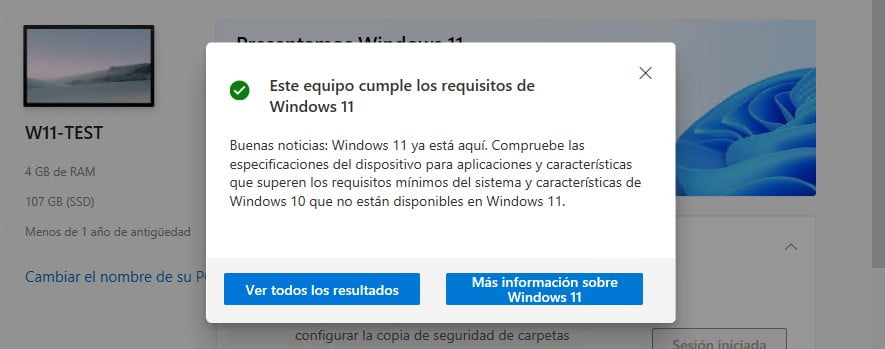 Comment mettre à niveau vers la mise à jour Windows 11 2022 5 Message indiquant que votre ordinateur répond aux exigences de Windows 11