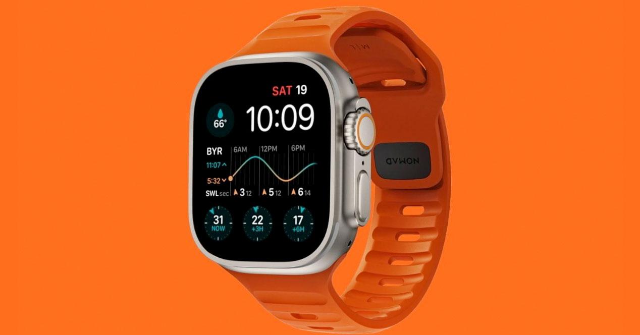 Cette coque permet à votre iPhone 14 de correspondre à l'Apple Watch Ultra 3 Bracelet Apple Watch Ultra.