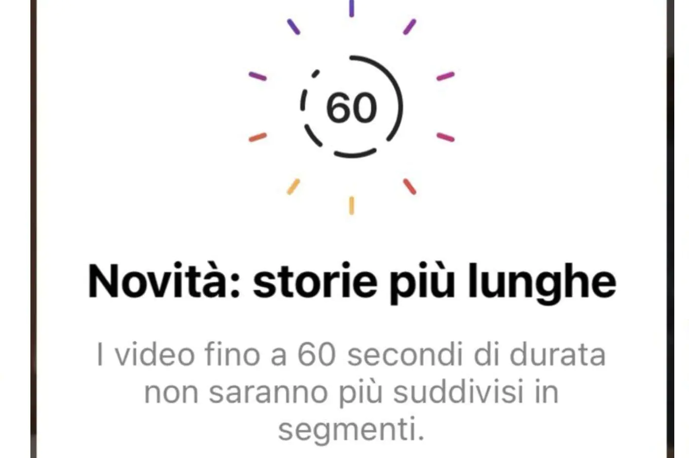 Instagram, 15 secondes ne suffisent pas : les stories durent une minute 2 INSTAGRAM | L'avis est apparu aux utilisateurs